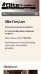 Mobile Screenshot of elitefireplace.com
