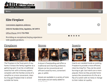 Tablet Screenshot of elitefireplace.com
